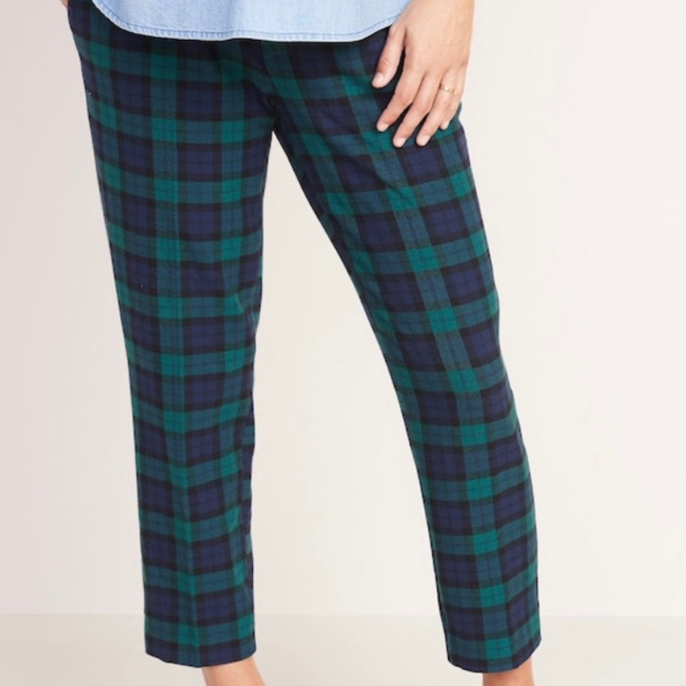 Old Navy Maternity Full-Panel Straight Pants